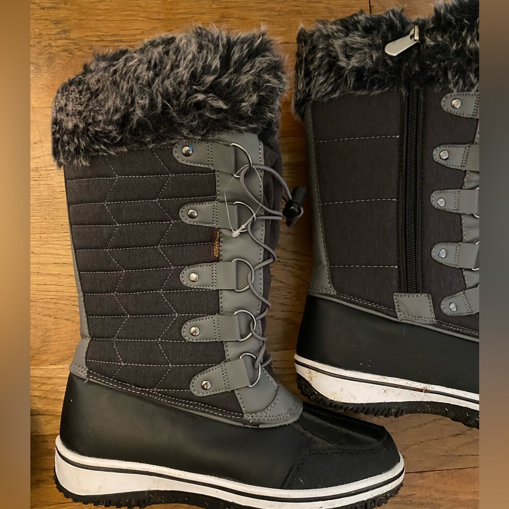 Tamarack Women's Karen Waterproof Winter Boots Charcoal Size 7